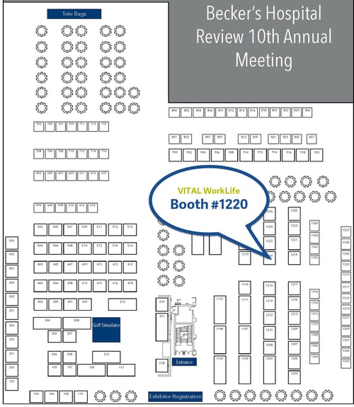 Becker Exhibit Hall VWL Booth 1220