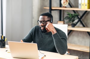 Black man working from home_small