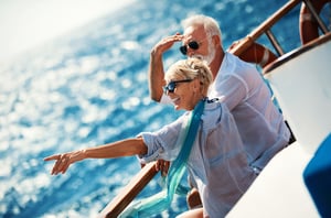 Couple on boat