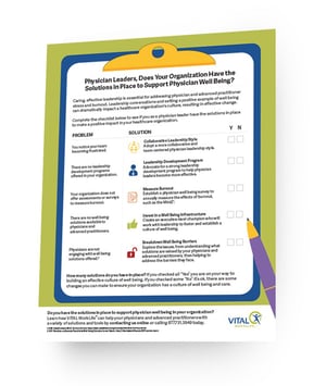 physician leadership infographic mockup