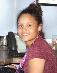 Aliyah Price, Youth at Work Student Intern