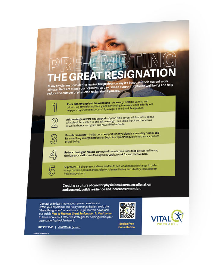 Download Our Infographic, Pre-Empting The Great Resignation