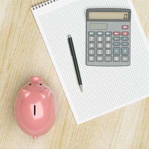 Savings-calculator-graph-paper-piggybank