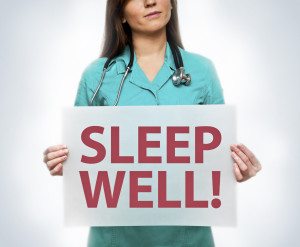Physician with Sleep Sign